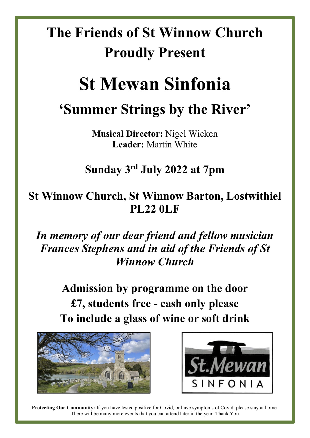 Summer Strings by the River - St Mewan Sinfonia Concert