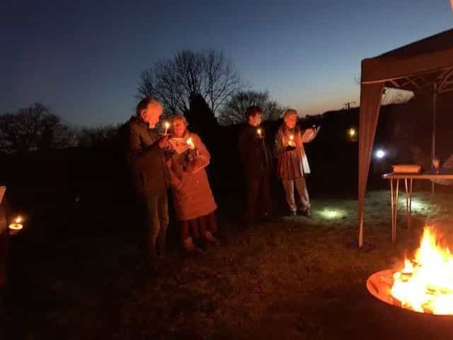 Easter celebrations at St Winnow and St Nectan's
